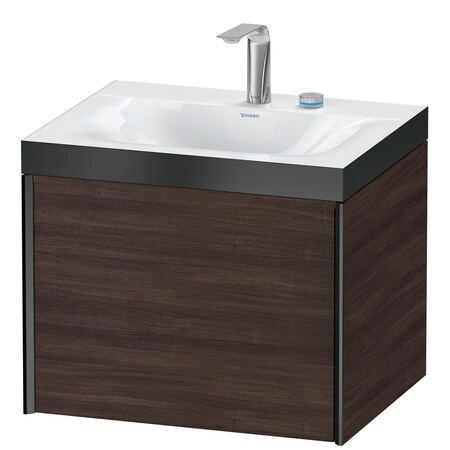 Xviu C-Bonded Wall-Mounted Vanity Chestnut Dark